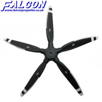 Falcon 24x23 5-Blade scale carbon turbo prop